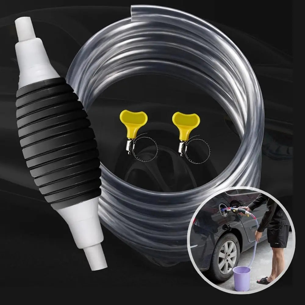 2 in 1 Manual Oil Pump Dual Flow Hand Siphon Pump
