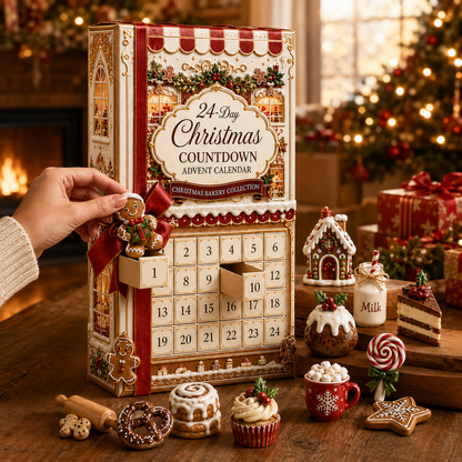 🔥24-Day Christmas Countdown Advent Calendar – Christmas Baking Collection