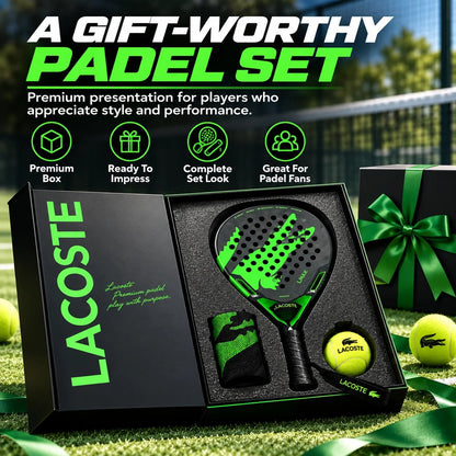 🎾 Premium Padel Racket Set – Court-Ready Gift Box Set