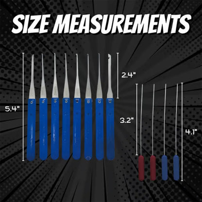 💯 👍12 pc Broken Key Extractor and Removal Tool Set - Fix jammed locks and keyholes