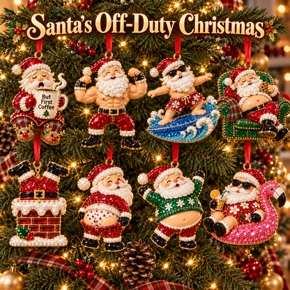 2026 Santa’s Off-Duty Christmas Ornaments – 8 Sparkling Designs to Make Spirits Bright