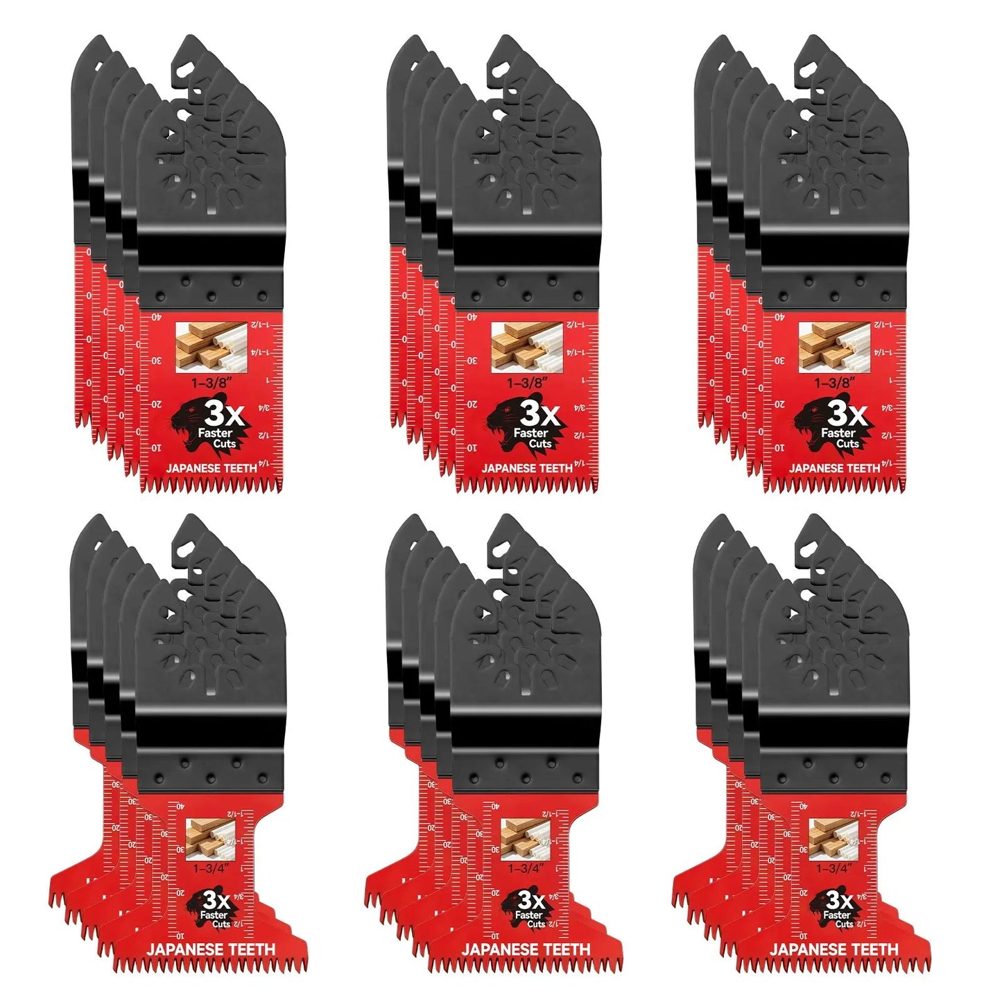 Professional Japanese Teeth Oscillating Multi-Tool Blades 🪚