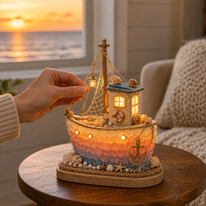 ⏳ Last Day 49% OFF – 🌅 Beginner-Friendly DIY Sunset Coast Sea Glass-Style Light Kit Collection | Complete Kit with Sea Glass-Style Pieces, LED Lights & Step-by-Step Guide Included 💕