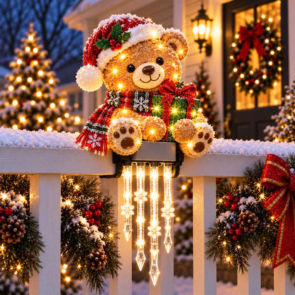 🎄Christmas Character Railing Lights😍