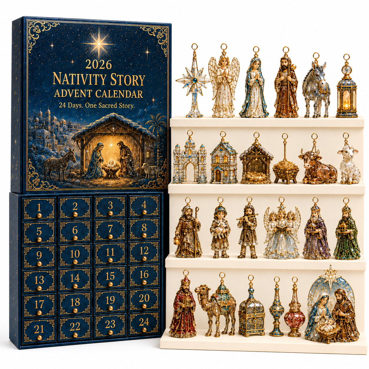 🔥Last 30pcs✨⏰ Limited anniversary edition✨49% OFF!🔥2026 Advent Calendar: The Coming of Jesus