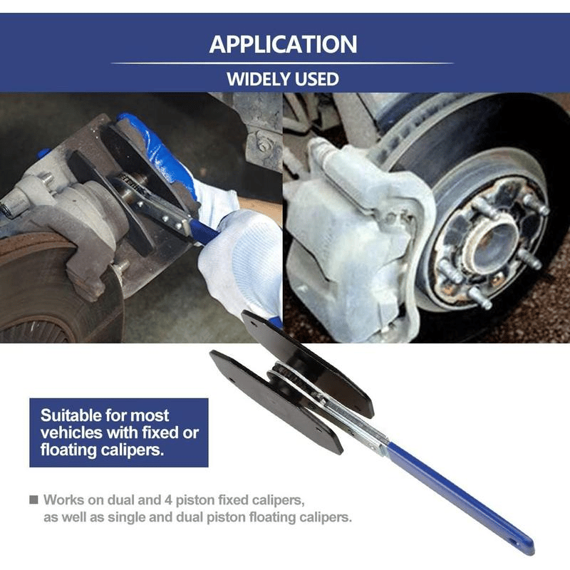 🚗 360° Rotating Ratchet Brake Caliper Tool