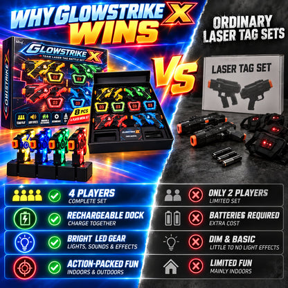 X Laser Tag Battle Set 🔫✨