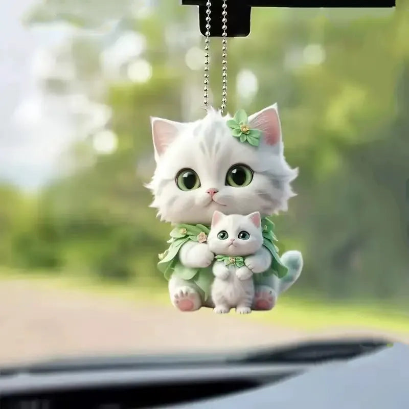 TODAY'S SPECIAL OFFER-50% OFF 🔥3D Stylish Dynamic Cute Cat Keychain