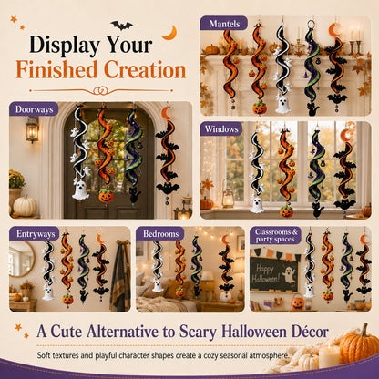 🔥Last Day 50% OFF - 🎃 Enchanted Halloween Crochet Spiral DIY Kit - Buy 2 Get Free Shipping