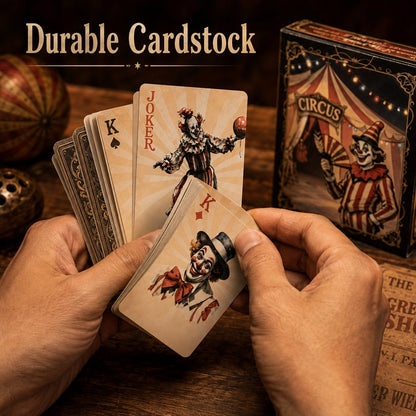🃏 Circus Clown Joker Playing Cards🎪