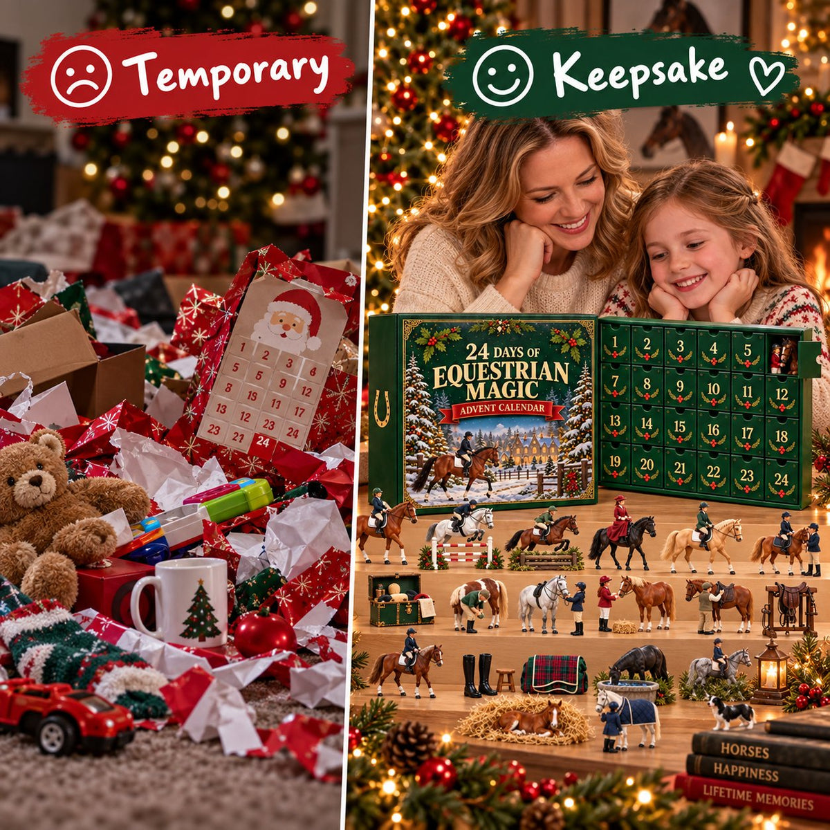 Equestrian Magic Advent Calendar – 24 Horse-Themed Surprises