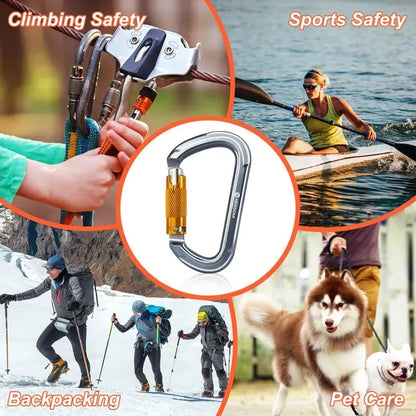 25KN Auto-Locking Carabiner