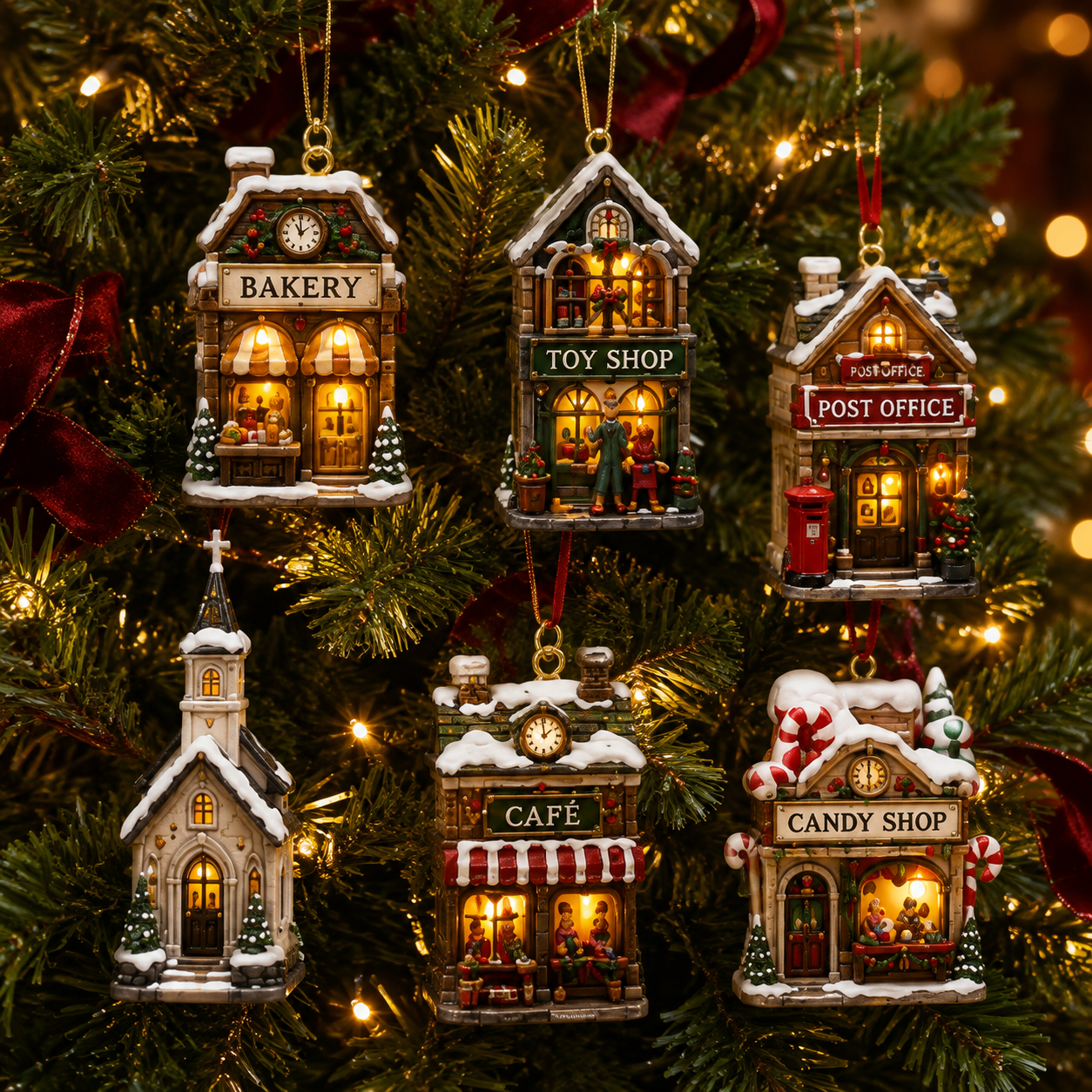 🔥24-Day Christmas Countdown Advent Calendar – Christmas Town