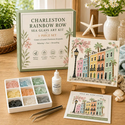 ✨ Timeless American Destinations Sea Glass Art Kit
