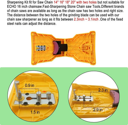 Portable 14-20" Chainsaw Chain Sharpener