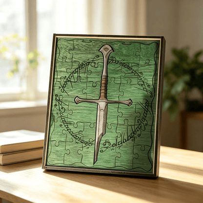⚔️Jigsaw puzzle enthusiast--Personalized Broken Sword Puzzle🧩