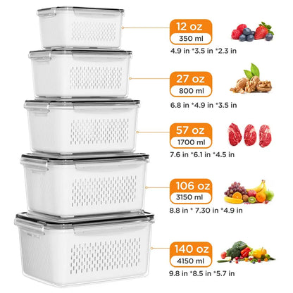 Fridge Organizers and Storage