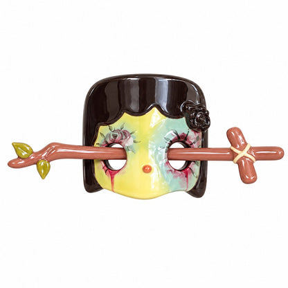 Halloween Ceramic Hair Claw & Pin – 4 Spooky Styles