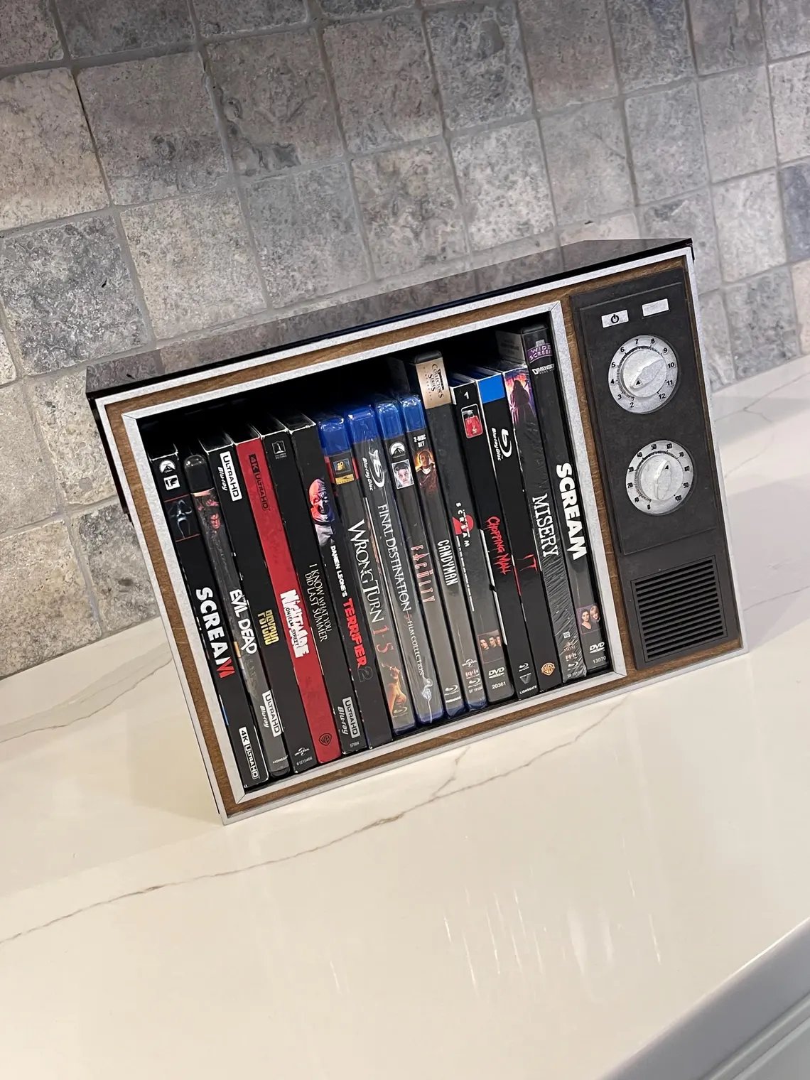 📺 Retro TV Media Storage Box