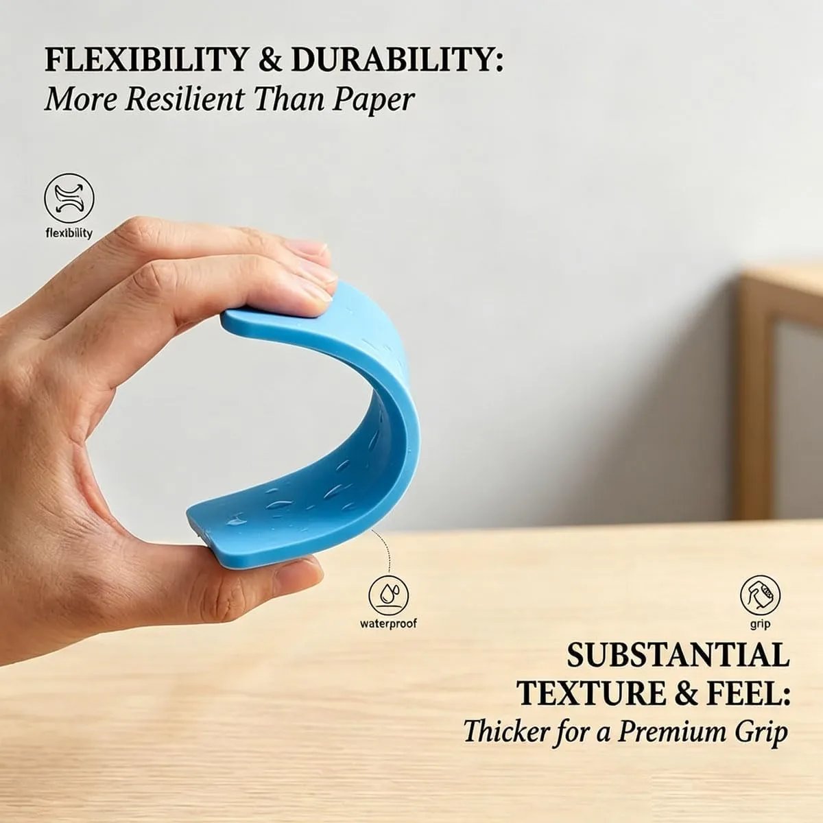 🩺Erasable Badge Note | Dual-Side Writable, Fade-Proof & No Blur (🖊Write. Wipe. Repeat.) 🎁Free Badge Clip Included📋