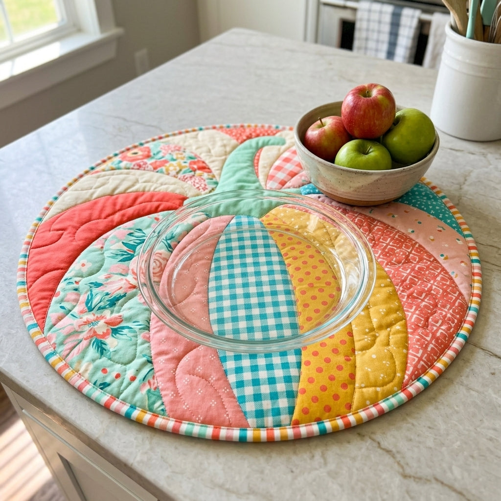 Cozy Pumpkin Patch Mat Sewing Template Set