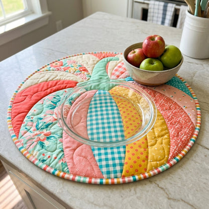 Cozy Pumpkin Patch Mat Sewing Template Set
