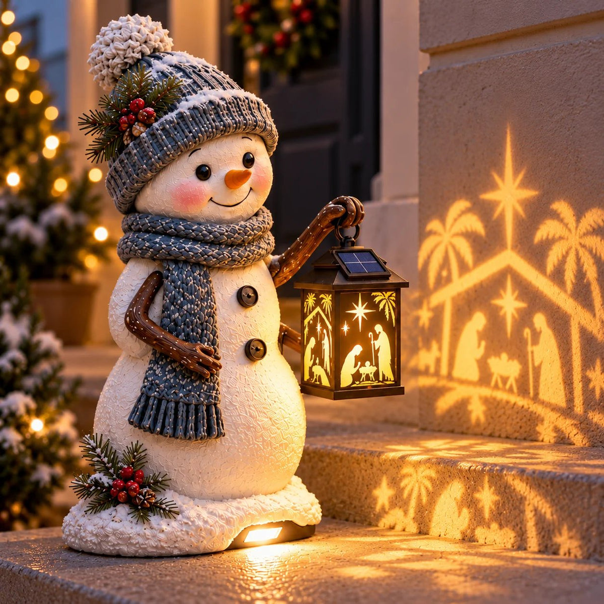 ✨ Solar Christmas Step Lights | 5 Festive Character Styles