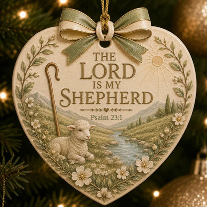 ⏳ Last Day 49% OFF – ✝️ Christian Scripture Ceramic Heart Ornament Collection | 9 Faith-Inspired Designs with Bible Verses, Elegant Ribbon & Timeless Christmas Details ❤️✨