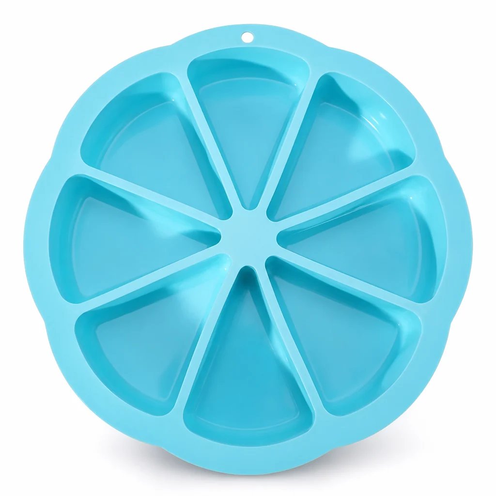 🔥8 Cavity Triangle Silicone Cake Mold