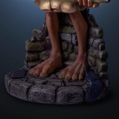 🎃Halloween Lit Outdoor Welcome Sign Featuring A Sculpted The House Elf✨