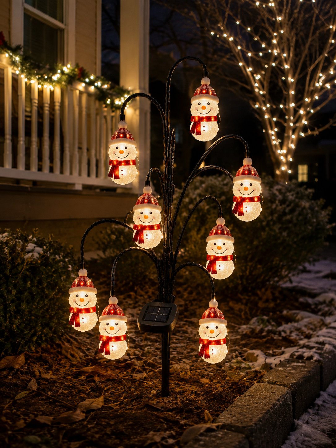 ⏳ Last Day 49% OFF – 🎄Solar Christmas Character Pathway Stake Light Collection | 5 Festive Designs with Warm White LEDs, Automatic Dusk-to-Dawn Lighting & Easy Ground-Stake Setup ✨