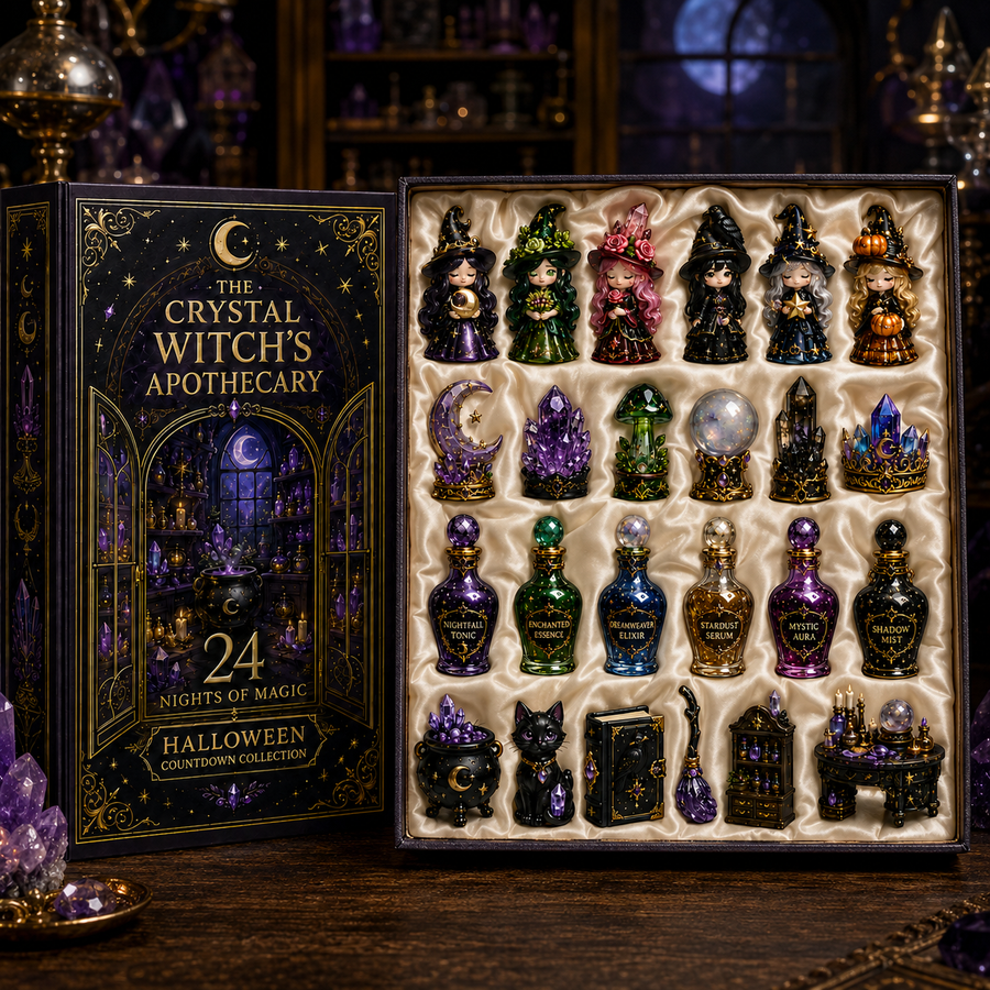 Crystal Witch Apothecary Advent Calendar complete collection