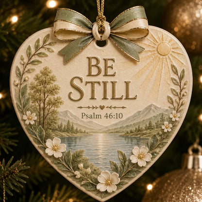 ⏳ Last Day 49% OFF – ✝️ Christian Scripture Ceramic Heart Ornament Collection | 9 Faith-Inspired Designs with Bible Verses, Elegant Ribbon & Timeless Christmas Details ❤️✨