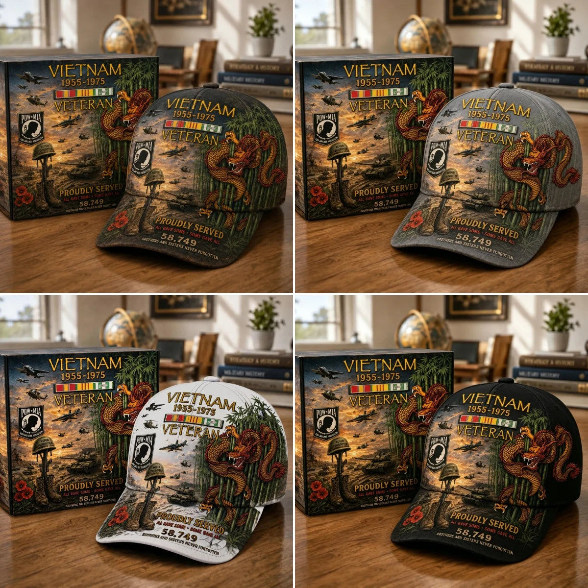🔥 America 250th Celebration Sale: 50% OFF! 🎁Vietnam Veteran 1955–1975 Memorial Cap