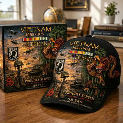 🔥 America 250th Celebration Sale: 50% OFF! 🎁Vietnam Veteran 1955–1975 Memorial Cap