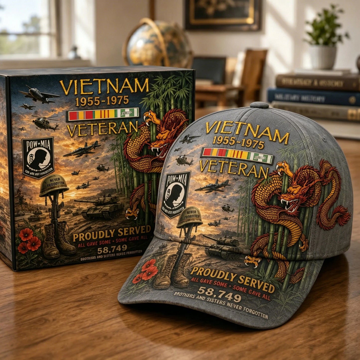 🔥 America 250th Celebration Sale: 50% OFF! 🎁Vietnam Veteran 1955–1975 Memorial Cap