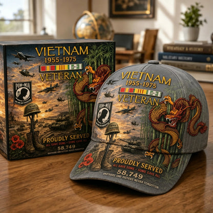 🔥 America 250th Celebration Sale: 50% OFF! 🎁Vietnam Veteran 1955–1975 Memorial Cap