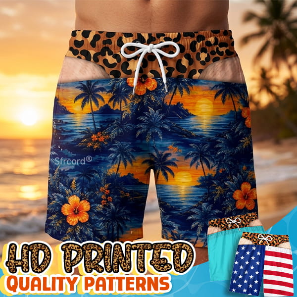 Sfrcord® Saggy Style Prank Swim Shorts
