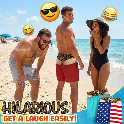 Sfrcord® Saggy Style Prank Swim Shorts