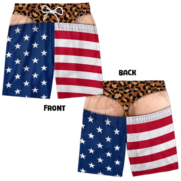 Sfrcord® Saggy Style Prank Swim Shorts