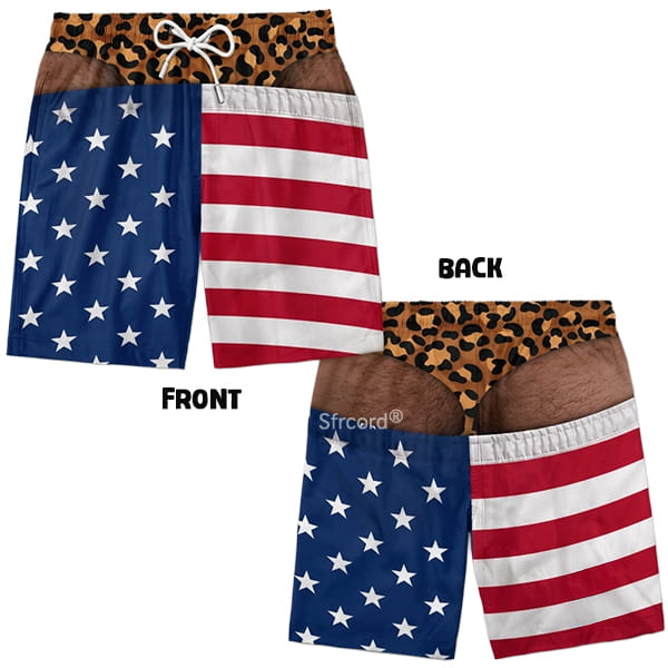 Sfrcord® Saggy Style Prank Swim Shorts