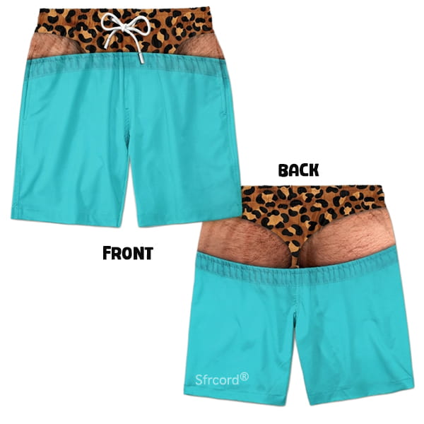 Sfrcord® Saggy Style Prank Swim Shorts