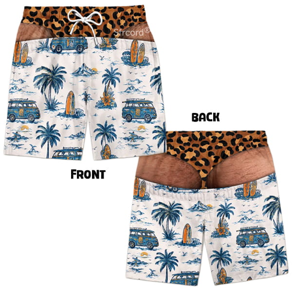 Sfrcord® Saggy Style Prank Swim Shorts