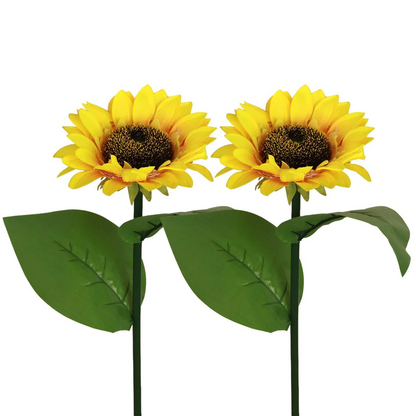 Solar Sunflower Garden Stake Lights 🌻 | Waterproof 🌧️ | No Wiring💡