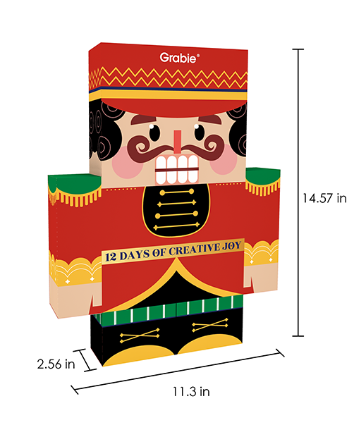 Grabie Carmi & Indie 3D Nutcracker 12-Day Advent Calendar