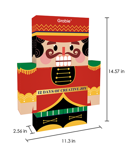 Grabie Carmi & Indie 3D Nutcracker 12-Day Advent Calendar