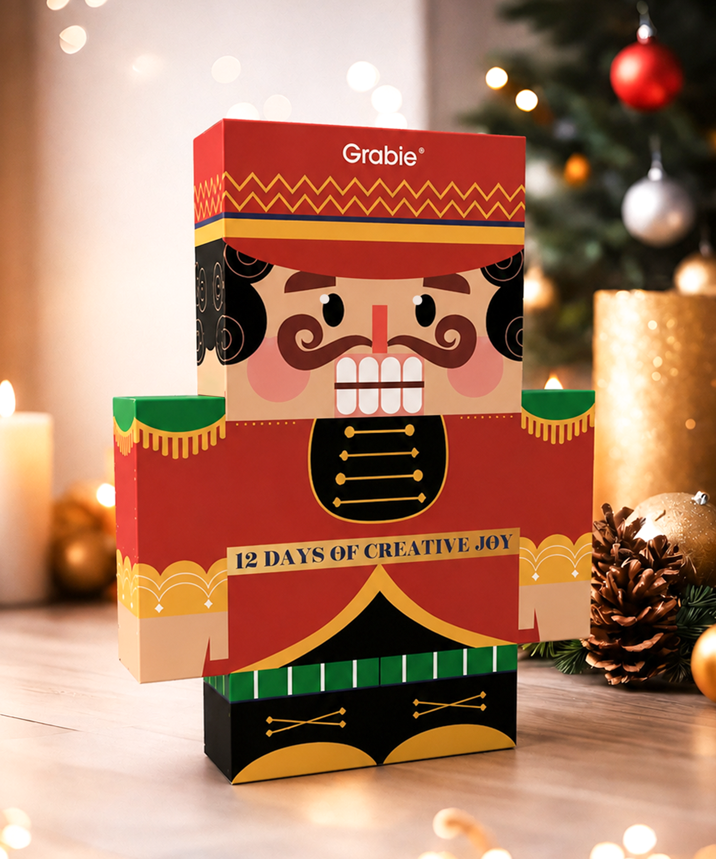 Grabie Carmi & Indie 3D Nutcracker 12-Day Advent Calendar