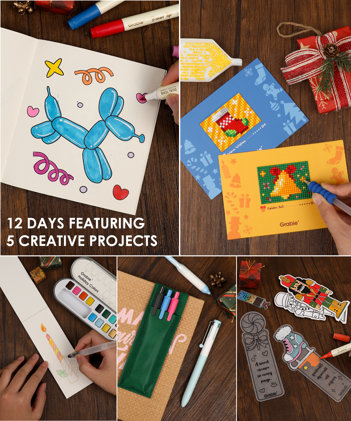 Grabie Carmi & Indie 3D Nutcracker 12-Day Advent Calendar