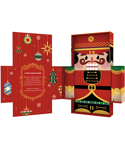 Grabie Carmi & Indie 3D Nutcracker 12-Day Advent Calendar