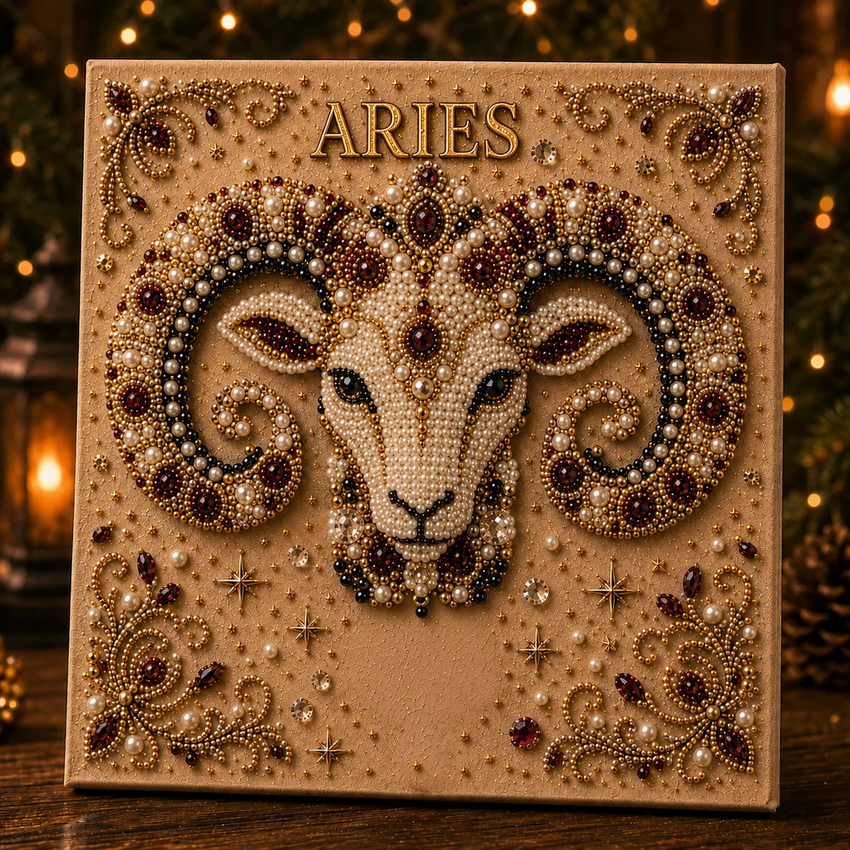 💫 Beginner-Friendly Zodiac Pearl Art DIY Kit  | Complete Craft Kit Included 💕